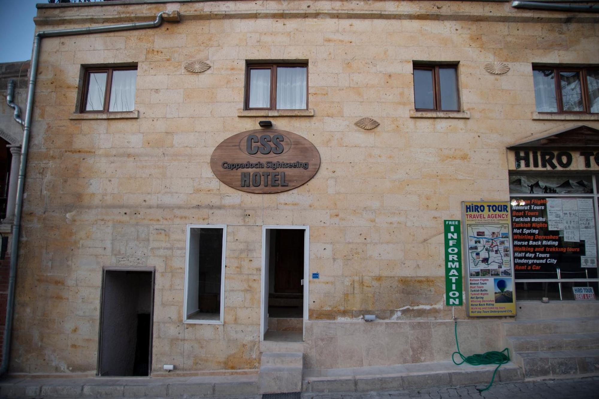 Cappadocia Sightseeing Hotel Göreme Exterior foto